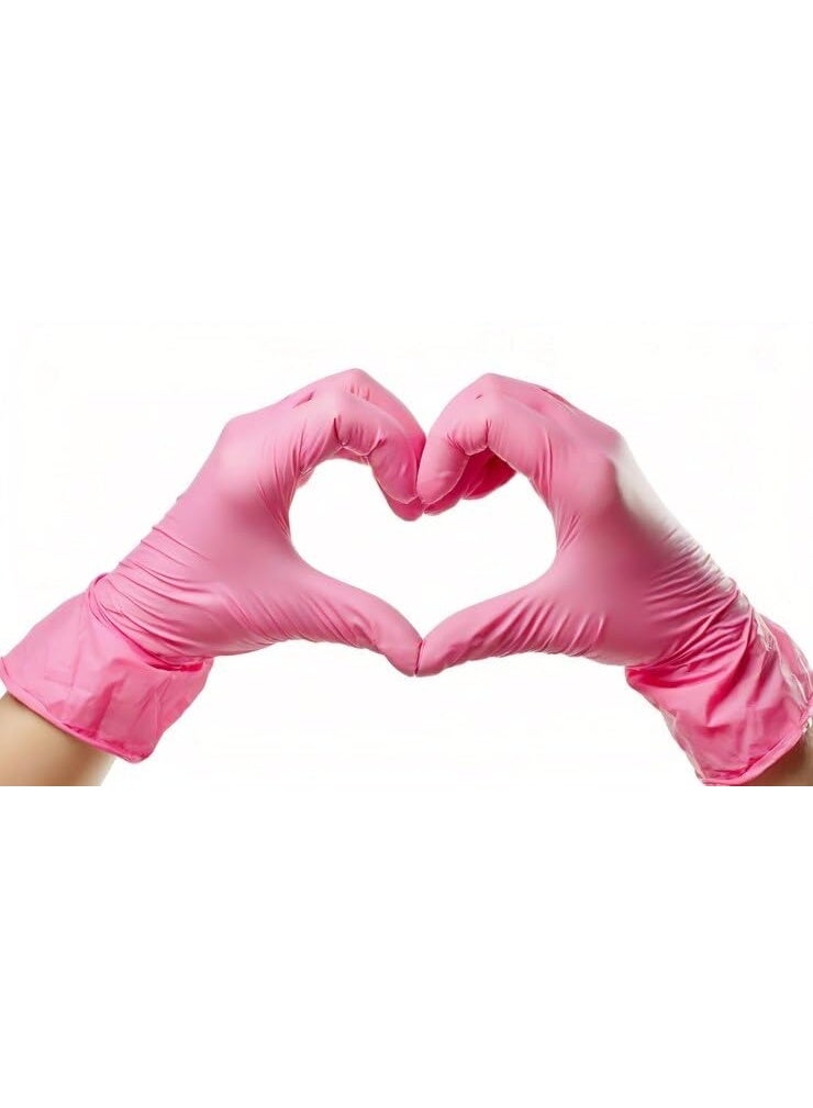 Nitrile Hand Protection Gloves – Value Pack 30Pieces Non-Slip for Household Cleaning and Dishwashing - Image 4
